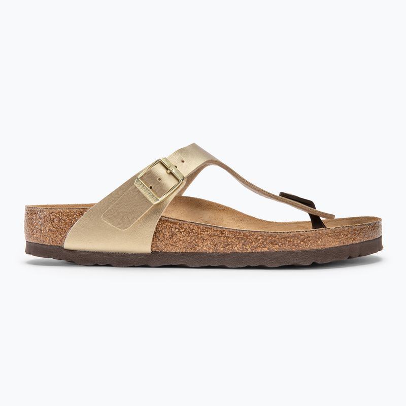 Žabky   damskie BIRKENSTOCK Gizeh BF Regular gold 2