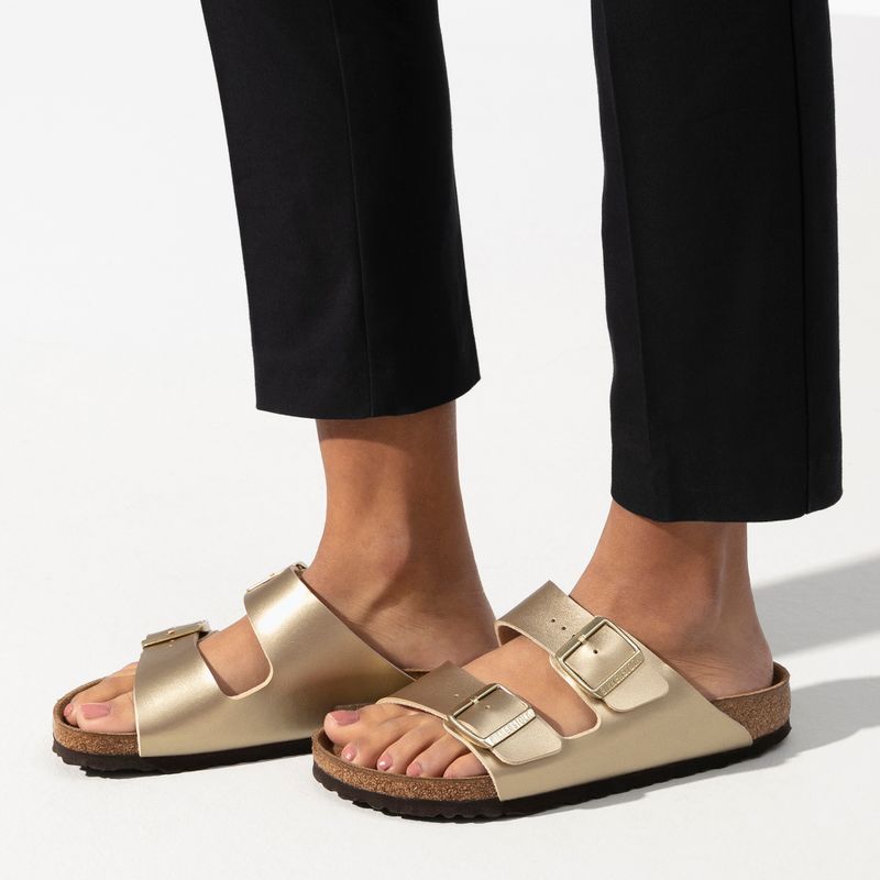 Dámské pantofle BIRKENSTOCK  Arizona BF Narrow gold 3