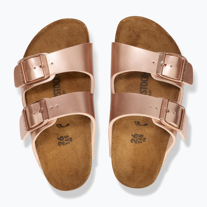 Nazouváky BIRKENSTOCK Arizona BF Regular electric metallic copper  11