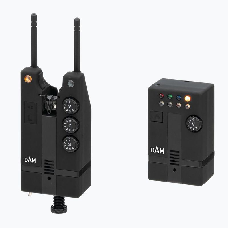 Signalizátory záběru DAM Hi-T Bite Alarm Set 4+1 blue/red/green/yellow 2