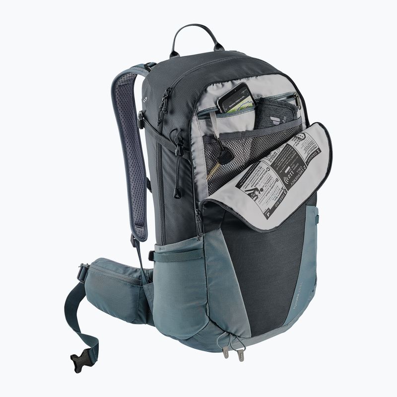 Turistický batoh Deuter Futura EL 29 l šedý 3400421 10