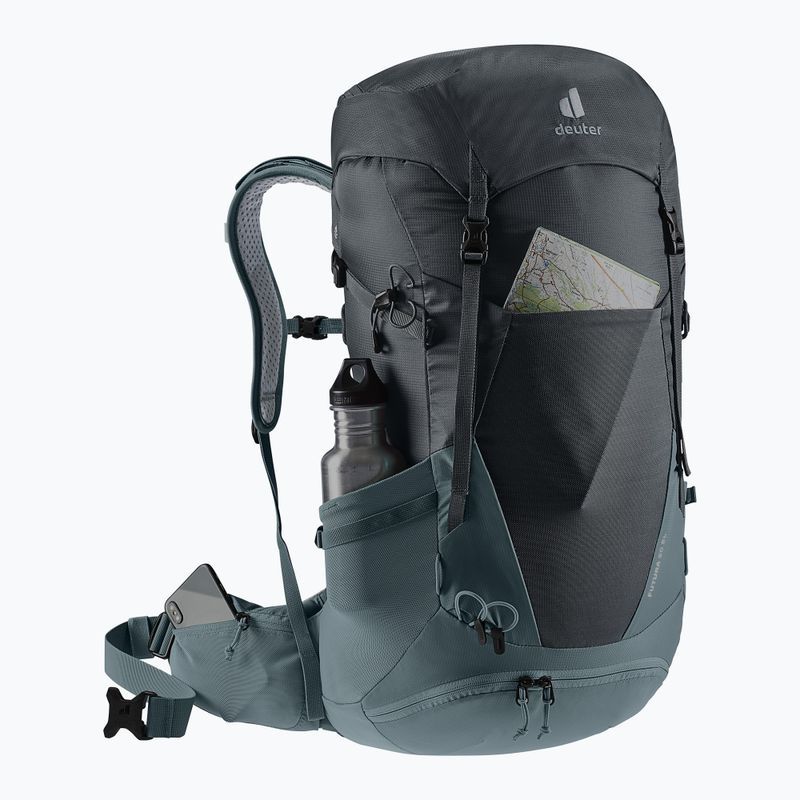 Turistický batoh Deuter Futura 30 l šedý 340072144090 8