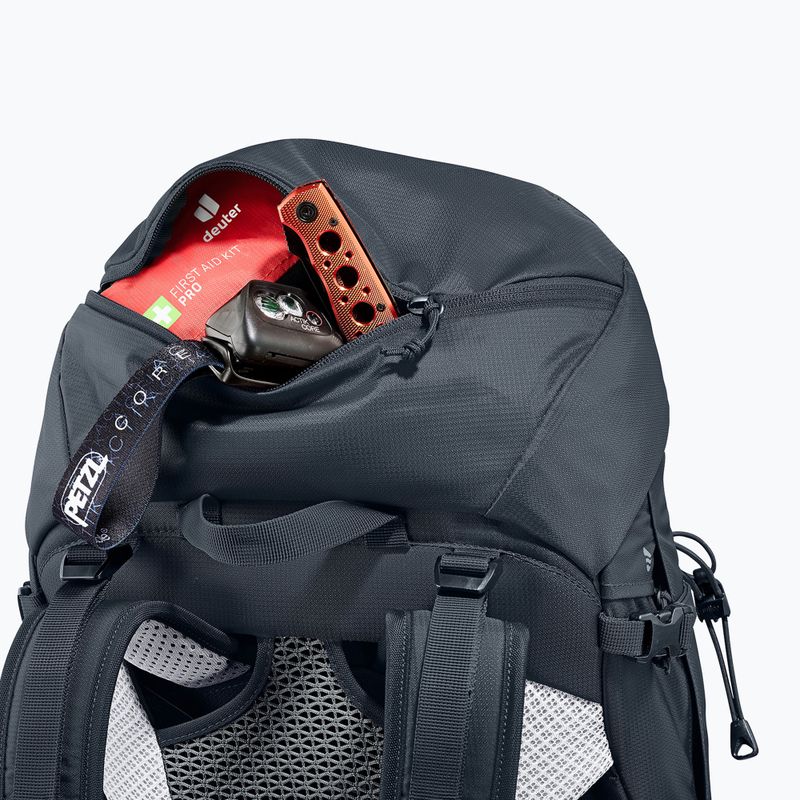 Dámský turistický batoh Deuter Futura Pro SL 34 l černo-šedý 340102174030 8