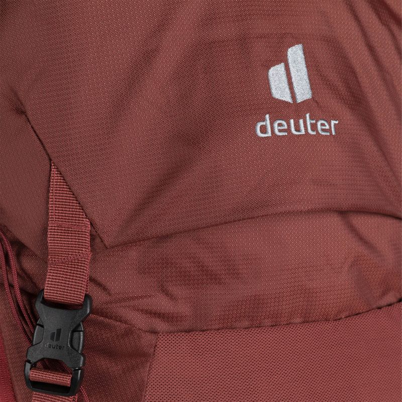 Trekingový batoh Deuter Futura Air Trek SL 45 + 10 l červený 3402021 4