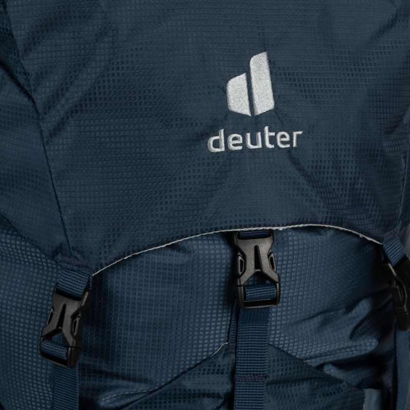 Dámský trekingový batoh Deuter Aircontact Lite SL 35+10 l modro-bordový 3340221 4