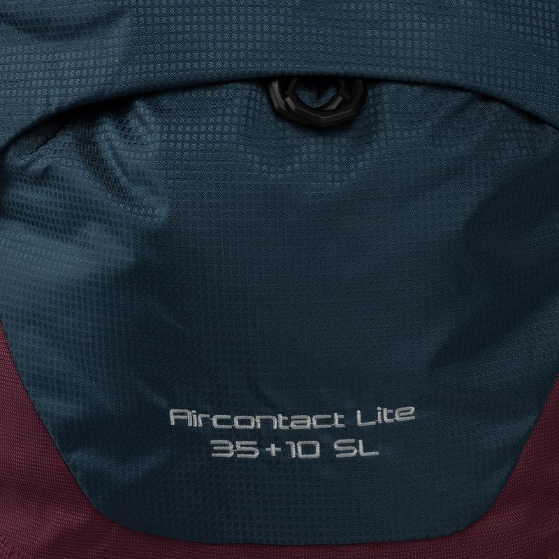 Dámský trekingový batoh Deuter Aircontact Lite SL 35+10 l modro-bordový 3340221 7