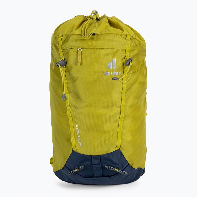 Lezecký batoh Deuter Guide Lite 22 l žlutý 336002123290