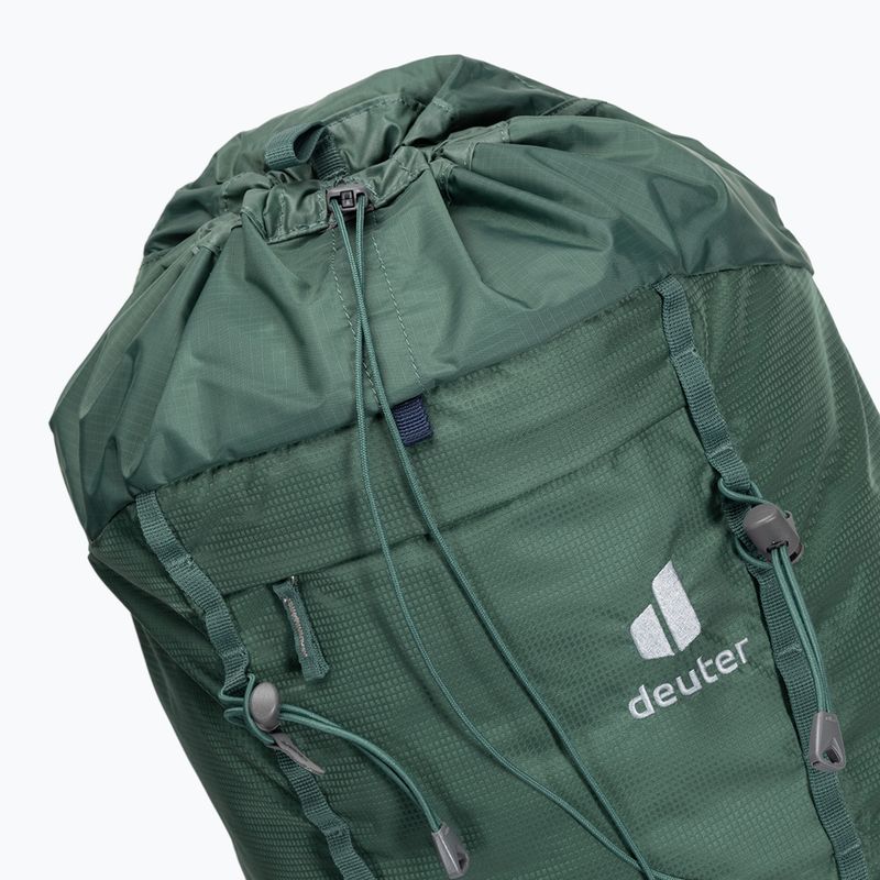 Lezecký batoh Deuter Guide Lite 24 l zelený 336012123310 4