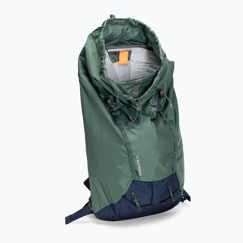 Lezecký batoh Deuter Guide Lite 24 l zelený 336012123310 6