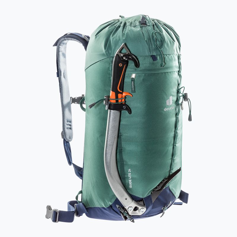 Lezecký batoh Deuter Guide Lite 24 l zelený 336012123310 6