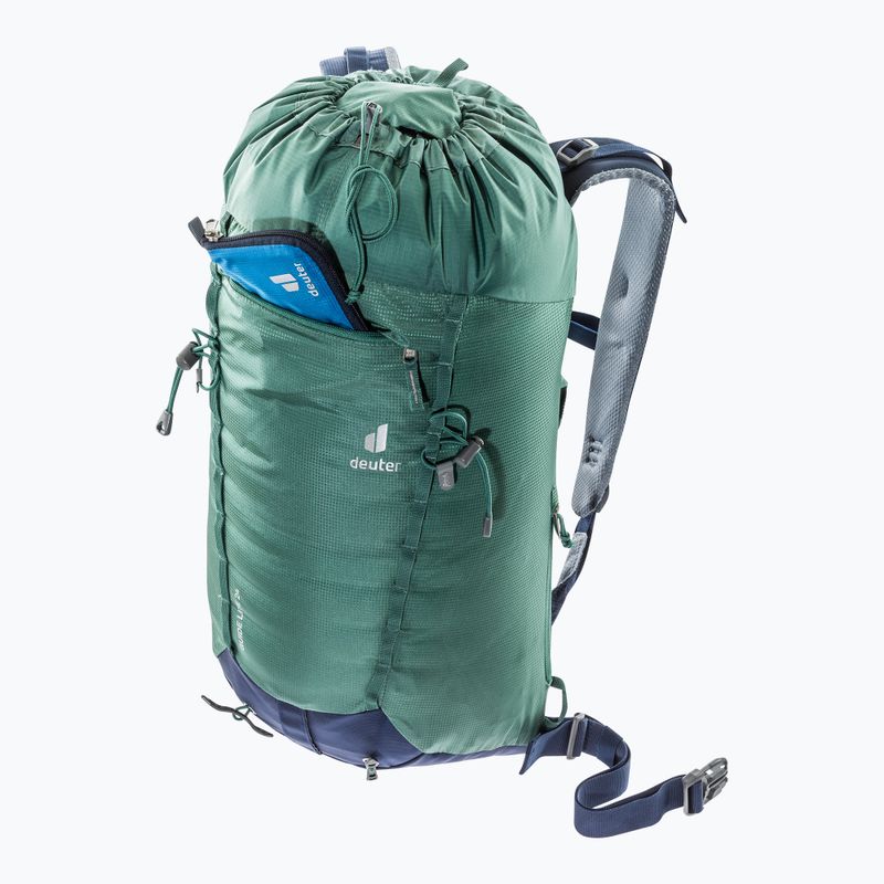 Lezecký batoh Deuter Guide Lite 24 l zelený 336012123310 8