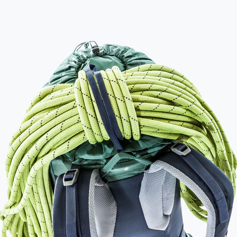Lezecký batoh Deuter Guide Lite 24 l zelený 336012123310 12