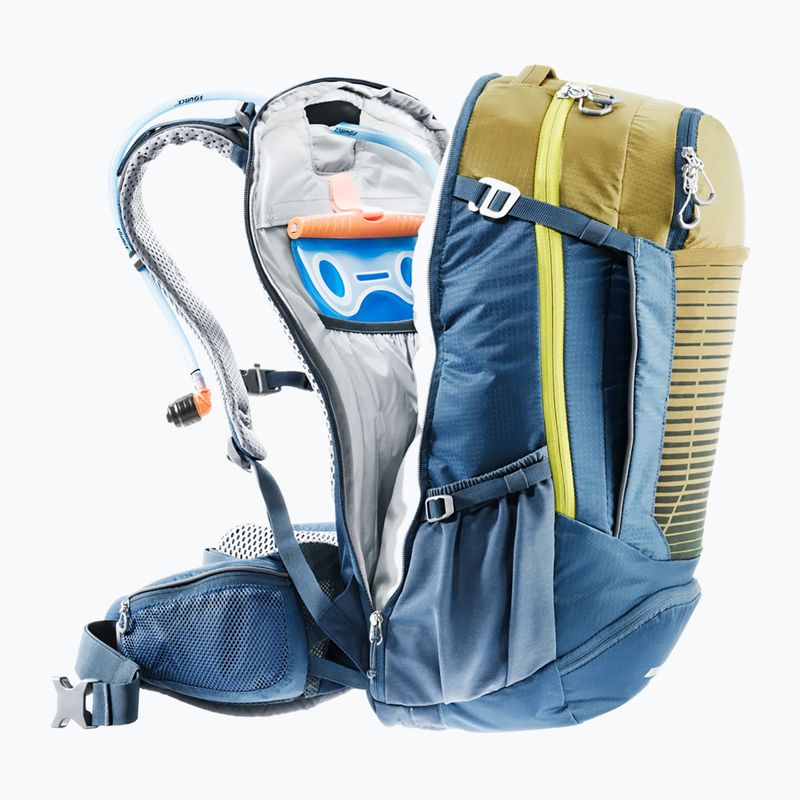 Cyklistický batoh Deuter Trans Alpine Pro 28l blue-brown 6314 3201121 9