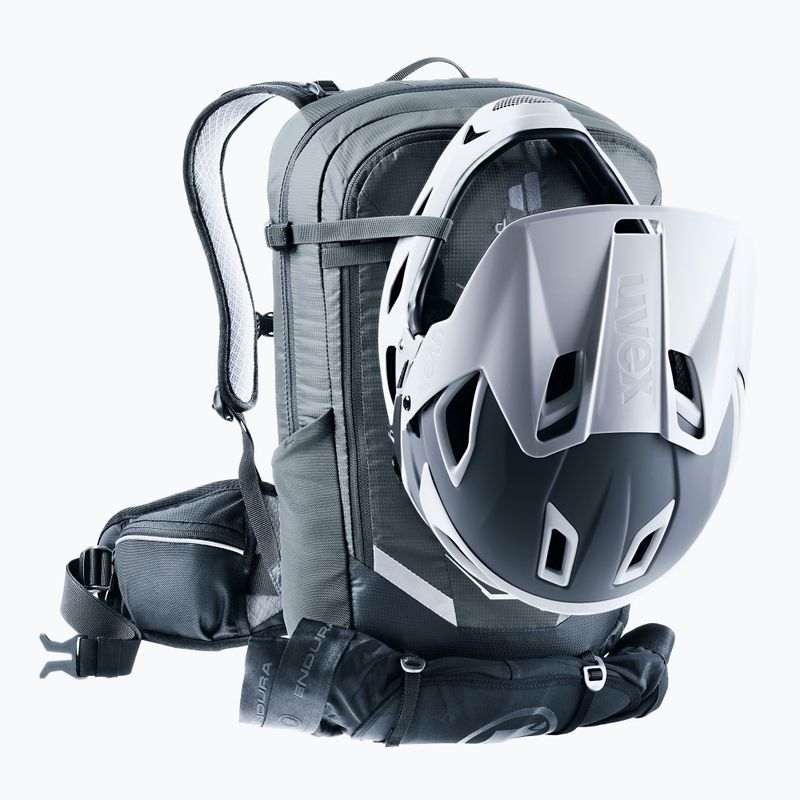 Dámský cyklistický batoh deuter Flyt 12 l SL šedá 321102147010 6