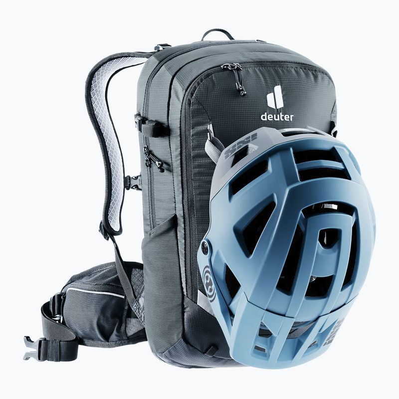 Dámský cyklistický batoh deuter Flyt 12 l SL šedá 321102147010 9