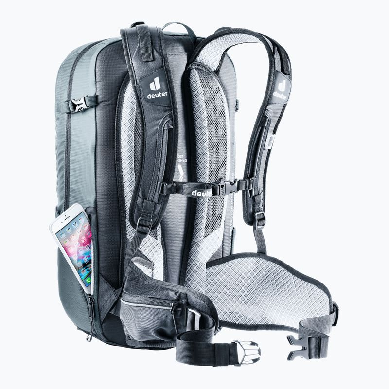 Cyklistický batoh Deuter Flyt 20 l graphite/black 8