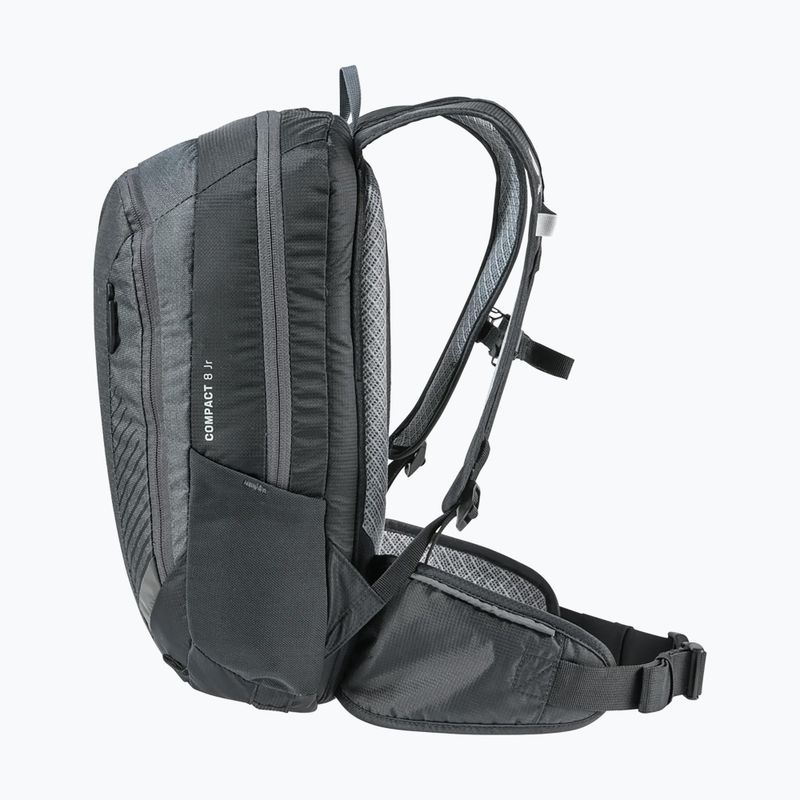 Dětský batoh na kolo Deuter Compact 8l 47010 black-grey 3612021 10