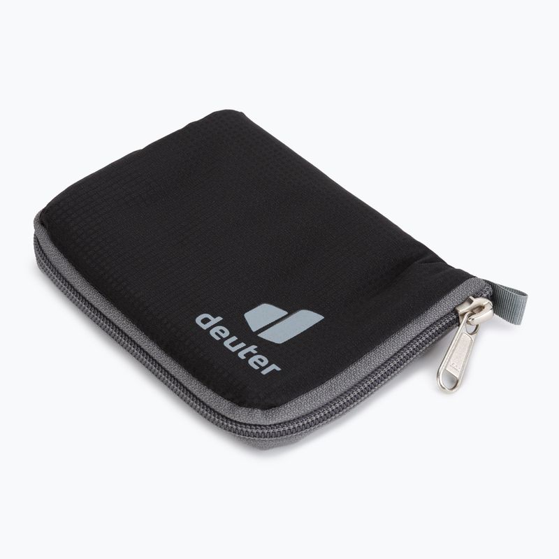 Peněženka Deuter Zip Wallet RFID Block černá 392252170000