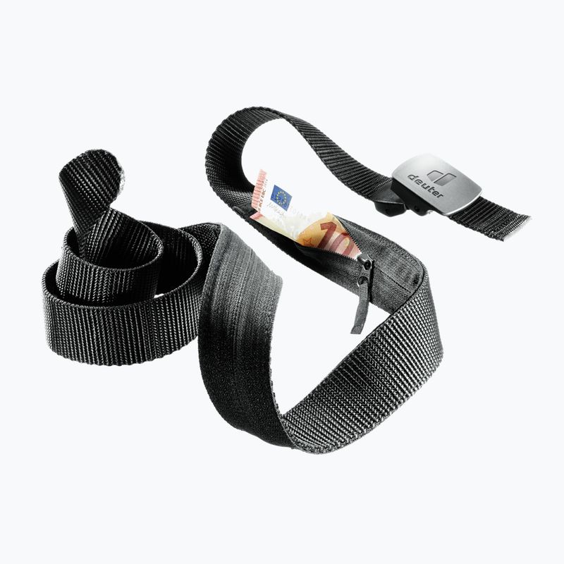 Opasek na kalhoty s tajnou kapsou Deuter Security Belt černý 395102170000 3