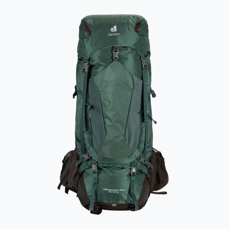 Trekingový batoh Deuter Aircontact PRO SL 55 + 15 l zelený 3330021