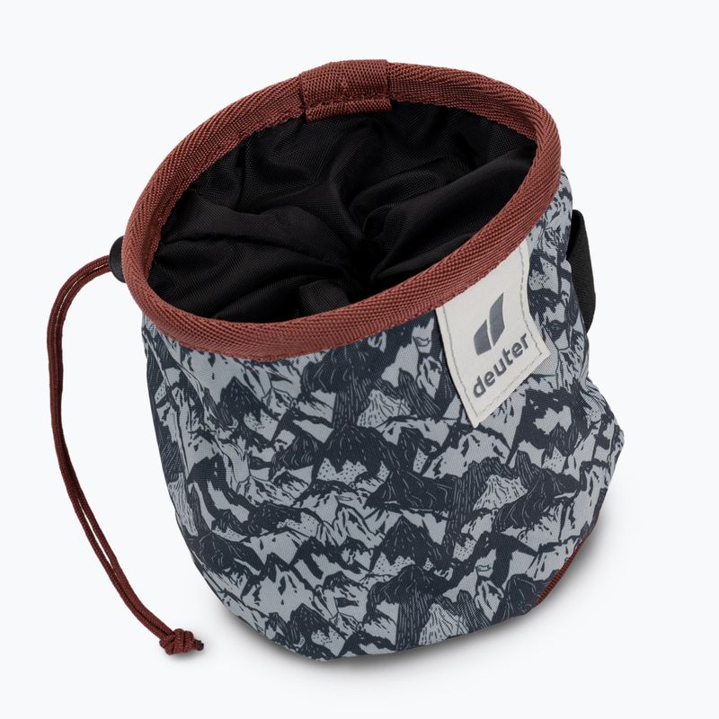 Pytlík na magnézium Deuter Gravity Chalk Bag I šedý 339132245140 2