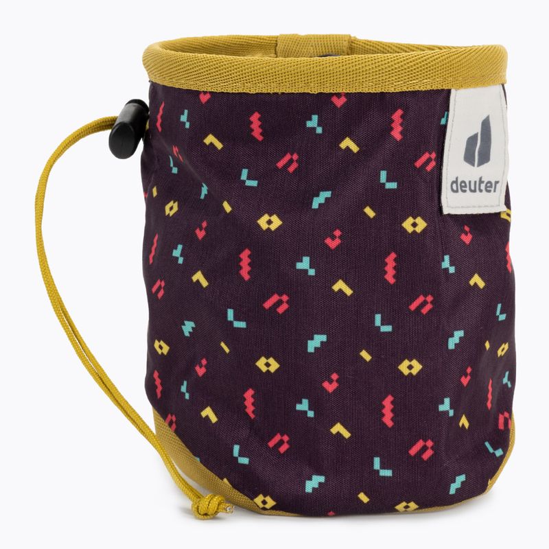 Pytlík na magnézium Deuter Gravity Chalk Bag I bordový 339132258070