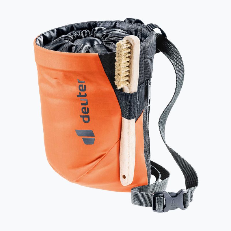 Pytlík na magnézium Deuter Gravity Chalk Bag II oranžový 3391422 5