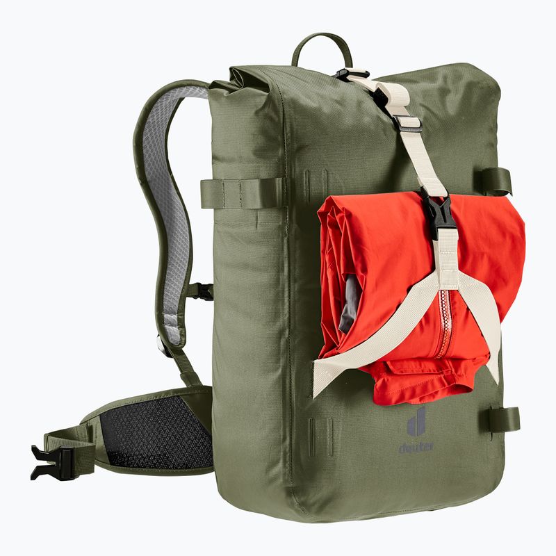 Cyklistický batoh Deuter Amager 25+5 khaki 8