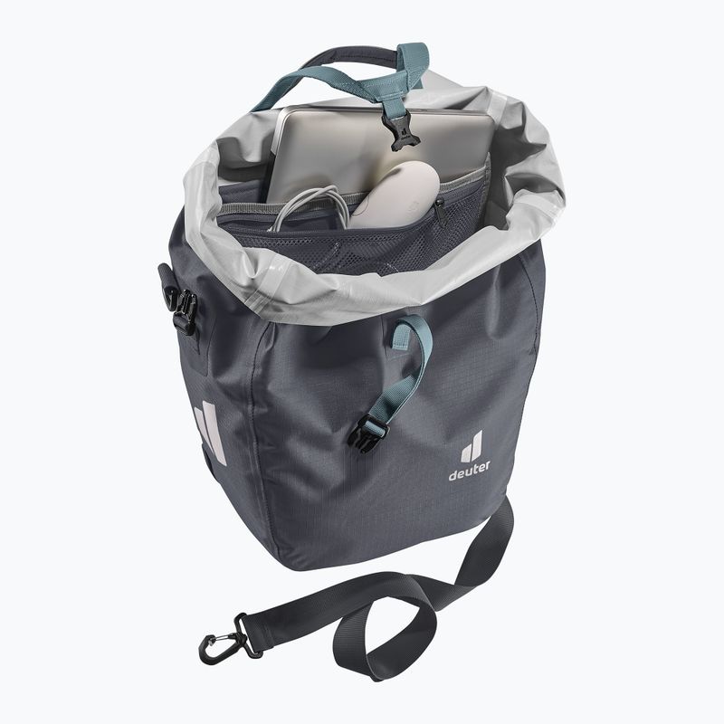 Brašna na kolo deuter Weybridge 20+5 l šedá 323012240140 7