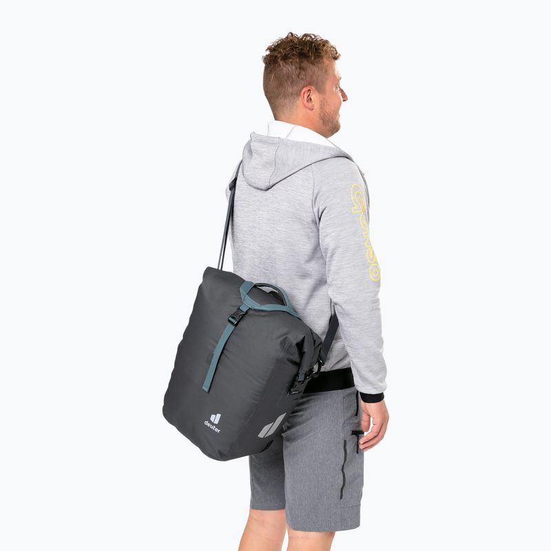 Brašna na kolo deuter Weybridge 20+5 l šedá 323012240140 11