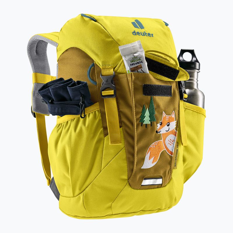 Dětský turistický batoh Deuter Waldfuchs 10 l turmeric/corn 12