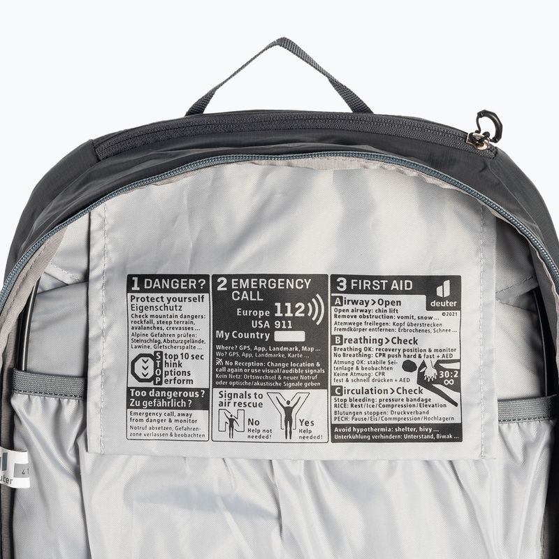 Turistický batoh Deuter Speed Lite 25 l šedý 341042244090 10