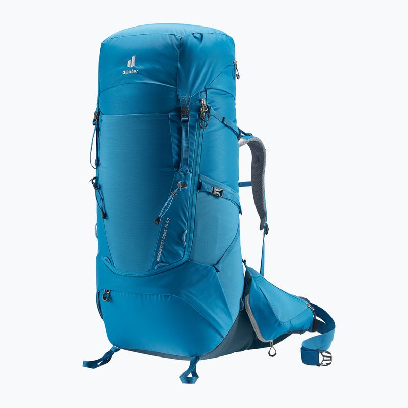 Deuter Aircontact 70 + 10 l trekingový batoh modrý 335072213580