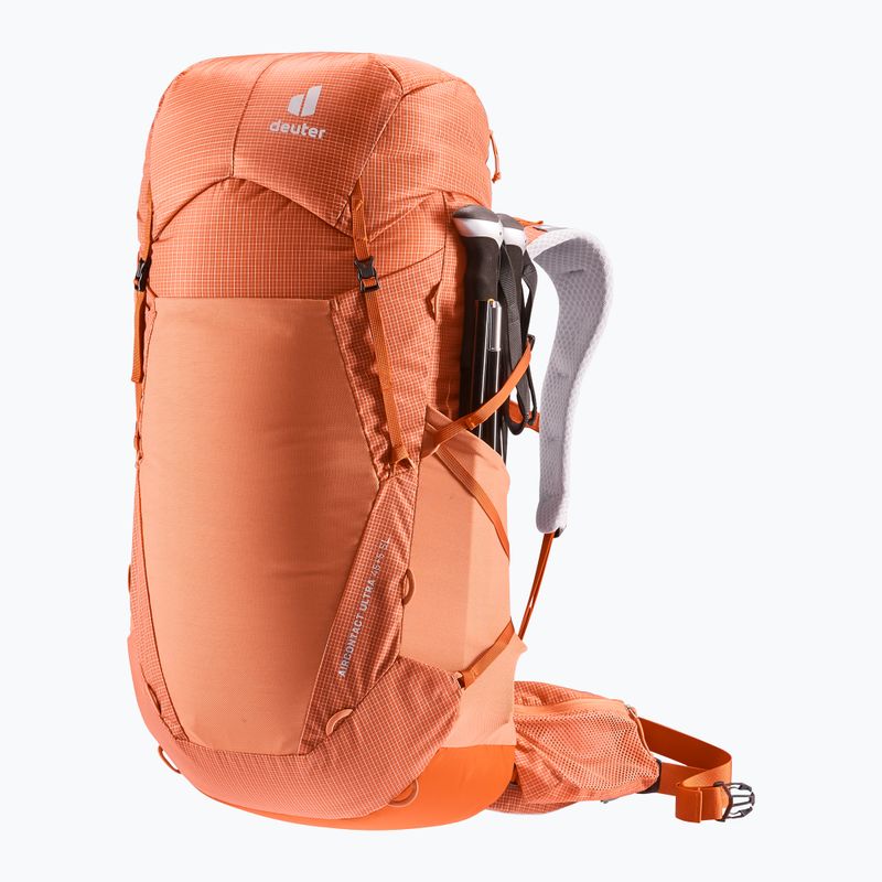 Trekový batoh deuter Aircontact Ultra 45+5 SL sienna/paprika 8