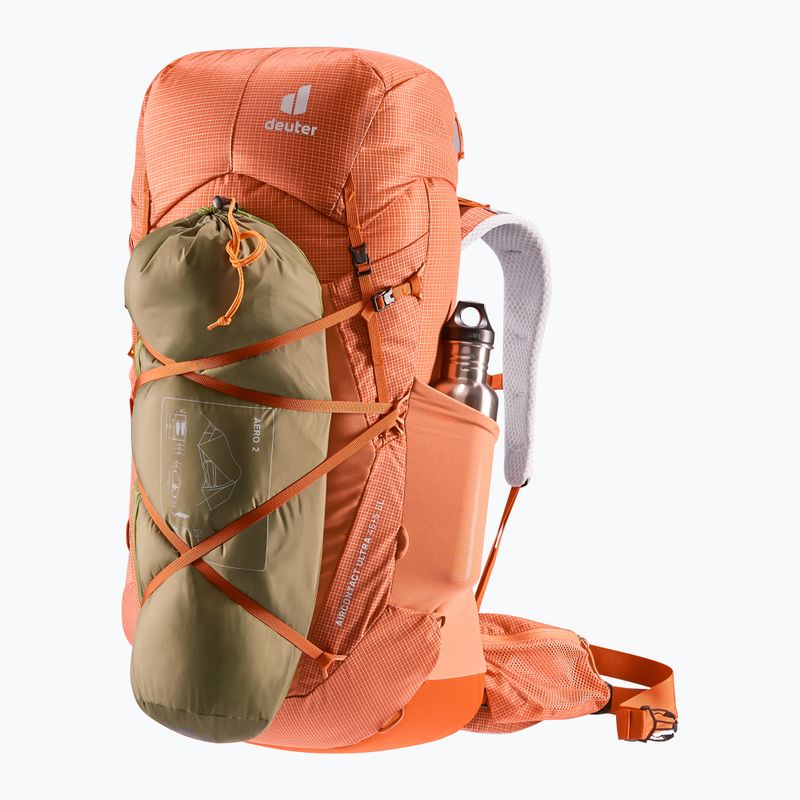 Trekový batoh deuter Aircontact Ultra 45+5 SL sienna/paprika 9