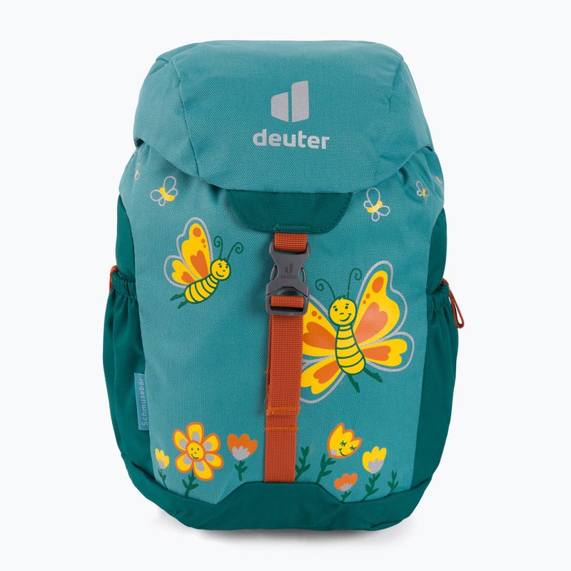 Dětský turistický batoh Deuter Schmusebar 8 l zelený 361012132390