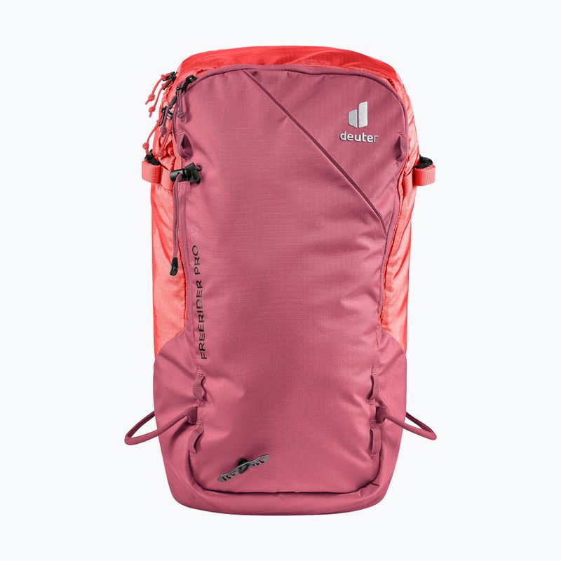 Dámský lyžařský batoh deuter Freerider Pro 32+ l SL 330342255850 maron/currant 2