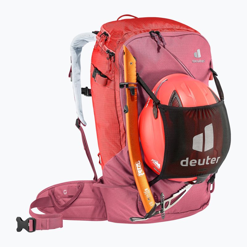 Dámský lyžařský batoh deuter Freerider Pro 32+ l SL 330342255850 maron/currant 7