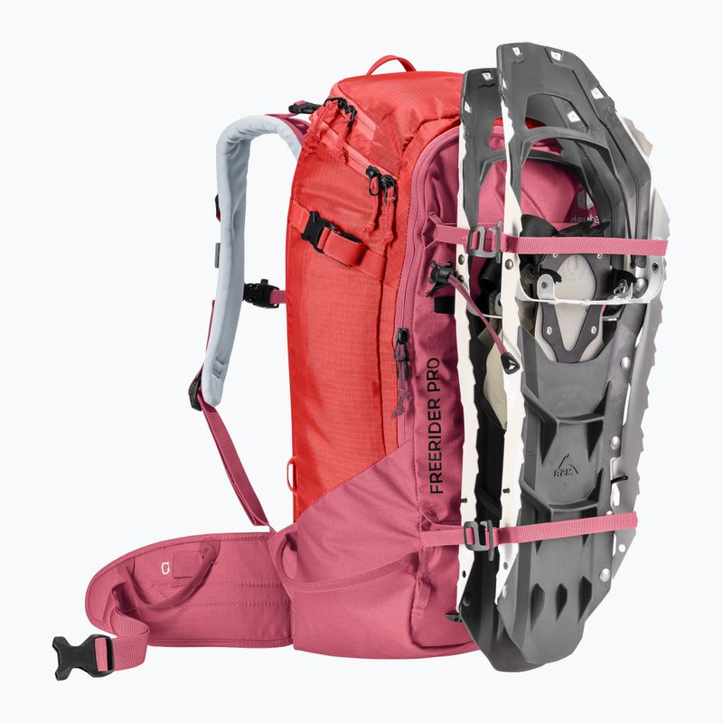 Dámský lyžařský batoh deuter Freerider Pro 32+ l SL 330342255850 maron/currant 8