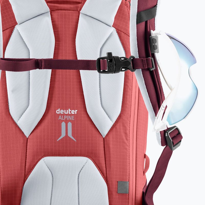 Dámský lyžařský batoh deuter Freerider Pro 32+ l SL 330342255850 maron/currant 10
