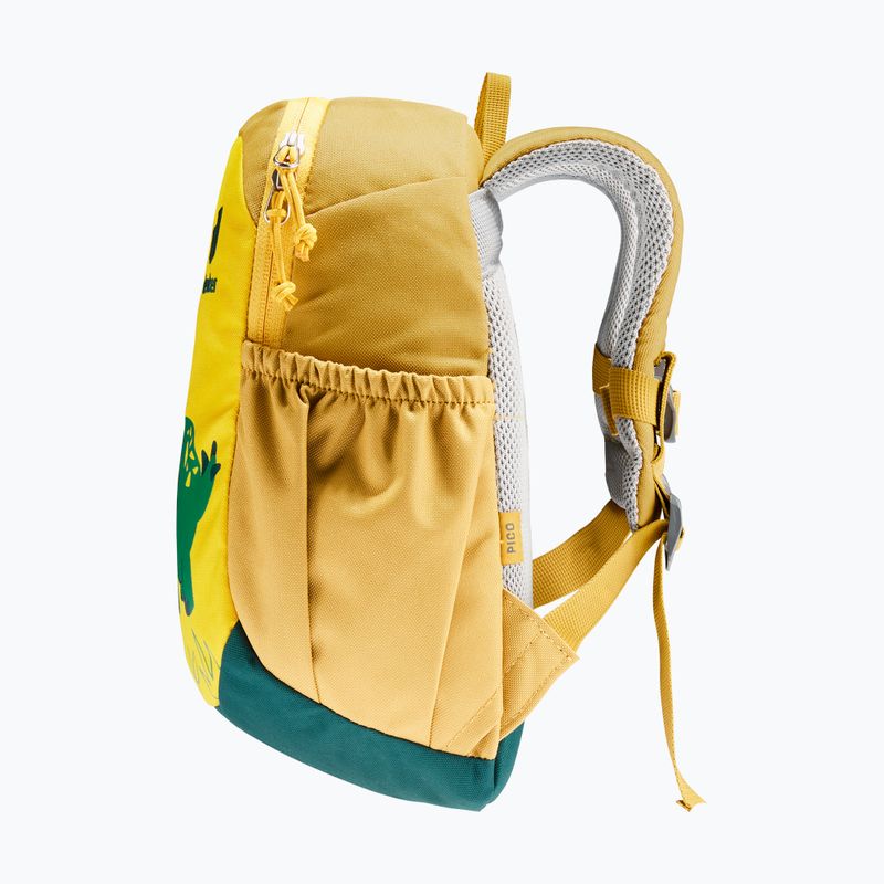 Dětský turistický batoh Deuter Pico 5 l žlutý 7