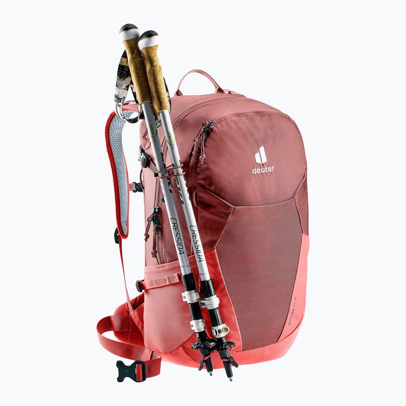 Dámský turistický batoh deuter Futura 21 l SL caspia/currant 5