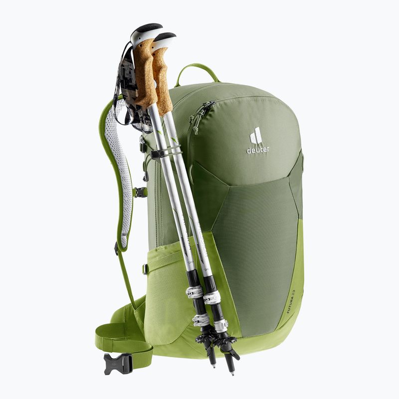 Turistický batoh deuter Futura 23 l khaki/meadow 6