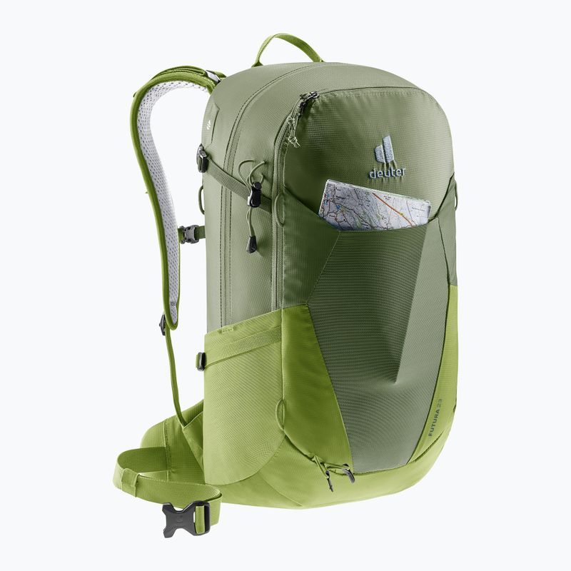 Turistický batoh deuter Futura 23 l khaki/meadow 10