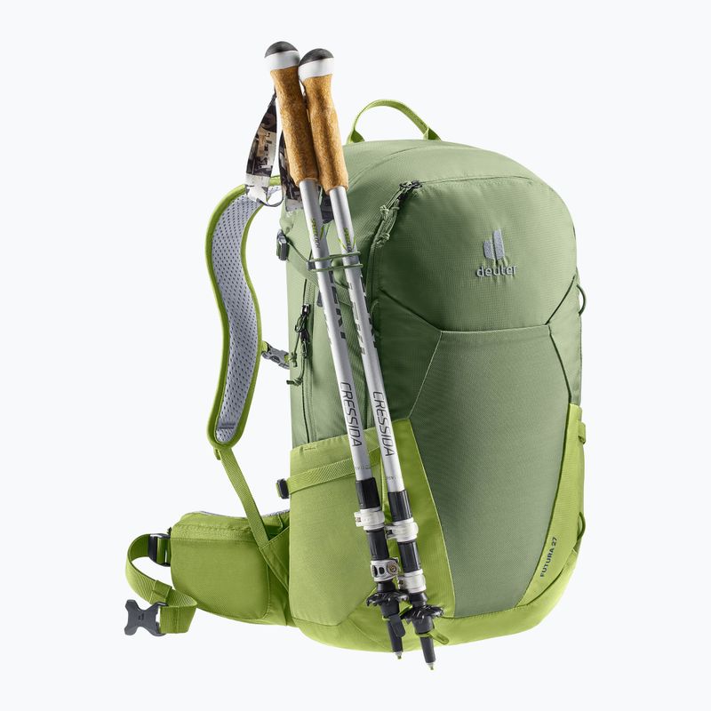 Turistický batoh deuter Futura 27 l khaki/meadow 6