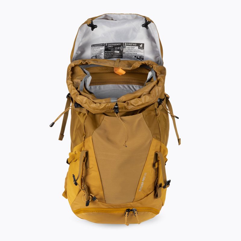 Turistický batoh Deuter Futura Pro 36 l hnědý 34011216611 4