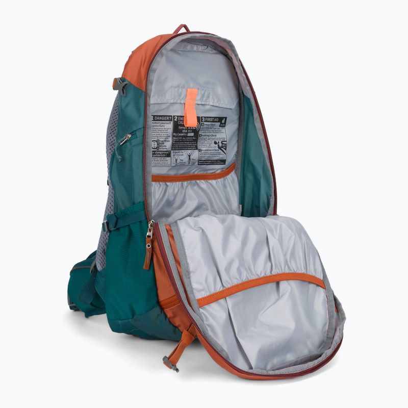 Cyklistický batoh deuter Trans Alpine 24 l oranžový 320002193180 4