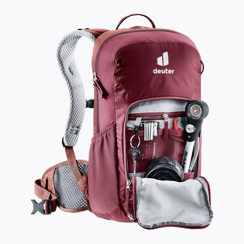 Dámský batoh na kolo deuter Bike I 18 l SL maron/caspia 6