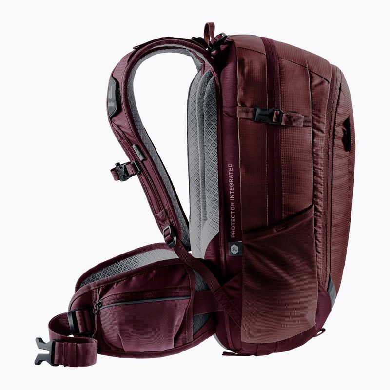 Dámský cyklistický batoh deuter Flyt 12 l SL červená 321102155910 5