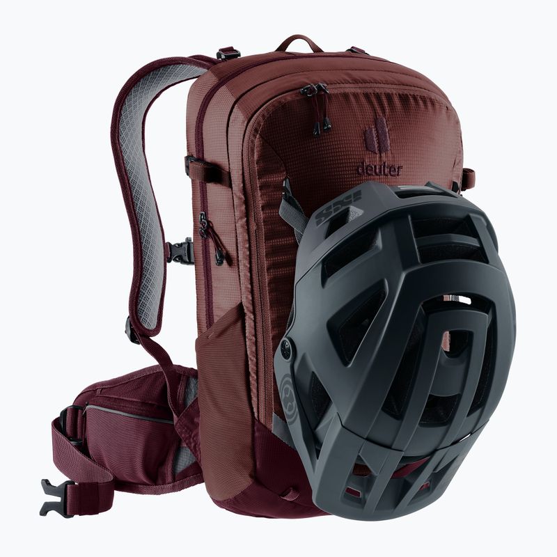 Dámský cyklistický batoh deuter Flyt 12 l SL červená 321102155910 8